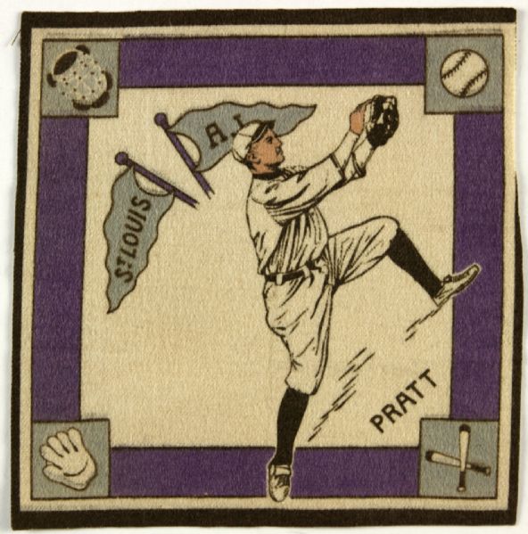 1914 Del Pratt B18 Blanket - Purple Basepath 