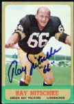 1963 Ray Nitschke Green Bay Packers Signed Rookie Card (#96) - JSA
