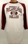 1978 Steve Carlton Philadelphia Phillies Home Jersey Cap & Undershirt (MEARS A10)