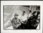 1991 Harry Caray and Others in Broadcast Booth "TSN Collection Archives" Original Type 11" x 14" Choice Jumbo Oversized Photo (TSN Collection Hologram/MEARS Photo LOA) 1:1, Unique