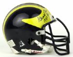 President Gerald Ford Signed Michigan Wolverines Mini Football Helmet - JSA