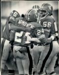 1974 Denver Broncos The Denver Post Original Type 1 Photos (Denver Post Hologram/MEARS Type 1 Photo LOA) - Lot of 31