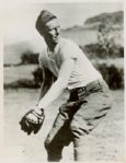 1917-21 Harry Hank Gowdy 1st Player to Enlist in WW 1 H&B Louisville Slugger Professional Model Game Used Bat - 1914 Boston Braves (MEARS A6.5) Handle specially wrapped in period wire!!!
