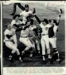 1984 World Series Detroit Tigers San Diego Padres The Sporting News Collection Archives Original Type 1 Photos (Sporting News Collection Hologram/MEARS Type 1 Photo LOA) - Lot of 50