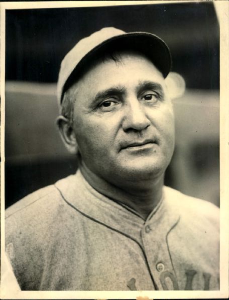 1921-23 Lee Fohl St. Louis Browns "The Sporting News Collection Archives" Type A Original Photo (Sporting News Collection Hologram/MEARS Photo LOA)