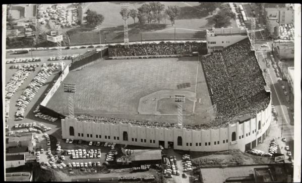 1957 Seals Stadium Overhead PCL "The Sporting News Collection Archives" Original Type 8.25" x 14" Choice Jumbo Oversized Photo (TSN Collection Hologram/MEARS Photo LOA) 1:1, Unique