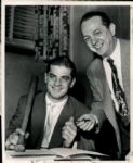 1954-59 circa Ted Kluszewski Cincinnati Reds The Sporting News Collection Archives Original Type 1 Photos (Sporting News Collection Hologram/MEARS Type 1 Photo LOA) - Lot of 10