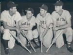 1940s Ted Williams & Dom DiMaggio Boston Red Sox "The Sporting News Collection Archives" Original Type 1 7" x 9 1/2" Production Art (Sporting News Collection Hologram/MEARS Type 1 Photo LOA)