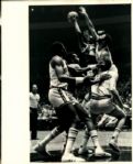 1967-77 circa Walt Frazier Knicks Type 1 8" x 10" Photo SPORT Magazine Collection Hologram (MEARS Type 1 Photo LOA) - Lot of 10