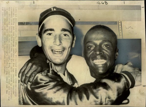 1965 Sandy Koufax Los Angeles Dodgers "The Sporting News Collection Archives" Original Type 1 8" x 10" Photo (Sporting News Collection Hologram/MEARS Type 1 Photo LOA)