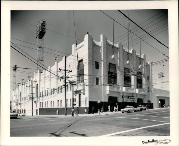 1957 Seals Stadium San Francisco Seals PCL "The Sporting News Collection Archives" Original Type 1 8" x 10" Photo (Sporting News Collection Hologram/MEARS Type 1 Photo LOA)
