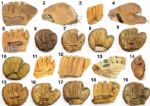 1940s - 60s Treasure Trove of 19 Store Model Player Endorsed Baseball Gloves
