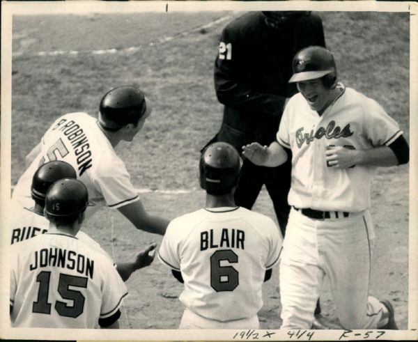 1970 World Series Reds vs. Orioles "The Sporting News Collection Archives" Original Type 1 Photo (Sporting News Collection Hologram/MEARS Type 1 Photo LOA) - Lot of 44