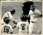 1970 World Series Reds vs. Orioles "The Sporting News Collection Archives" Original Type 1 Photo (Sporting News Collection Hologram/MEARS Type 1 Photo LOA) - Lot of 44