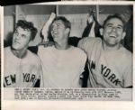 1956 World Series New York Yankees Brooklyn Dodgers The Sporting News Collection Archives Original Type 1 Photos (Sporting News Collection Hologram/MEARS Type 1 Photo LOA) - Lot of 38