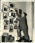 1936-54 Happy Chandler The Sporting News Collection Archives Original Photos (Sporting News Collection Hologram/MEARS Photo LOA) - Lot of 14