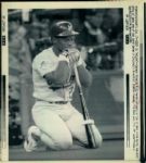 1990 World Series Cincinnati Reds Oakland A's The Sporting News Collection Archives Original Type 1 Photos (Sporting News Collection Hologram/MEARS Type 1 Photo LOA) - Lot of 60