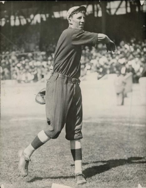 1914 Hank Gowdy Boston Braves "The Sporting News Collection Archives" Original Type 1 6.5" x 8.5" Photo (Sporting News Collection Hologram/MEARS Type 1 Photo LOA)