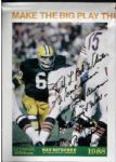 1988-97 Ray Nitschke Green Bay Packers Signed Photo - Lot of 3 - JSA
