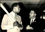 1953-71 Hank Aaron Jacksonville Braves The Sporting News Collection Archives Original 5 x 7 Photos (Sporting News Collection Hologram/MEARS Photo LOA) - Lot of 2