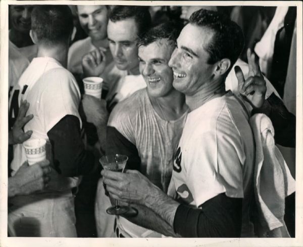 1963 Sandy Koufax Los Angeles Dodgers World Series "The Sporting News Collection Archives" Original Type 1 8" x 10" Photo (Sporting News Collection Hologram/MEARS Type 1 Photo LOA)