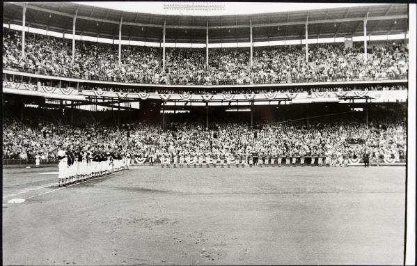 1965 County Stadium Milwaukee Braves "The Sporting News Collection Archives" Original Type 1 9" x 14" Choice Jumbo Oversized Photo (TSN Collection Hologram/MEARS Photo LOA) 1:1, Unique