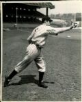 1936 Joe DiMaggio New York Yankees (Rookie Year) rare #9 jersey "The Sporting News Collection Archives" Original 8" x 10" Photo (Sporting News Collection Hologram/MEARS Photo LOA)