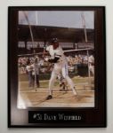 1981 Circa Dave Winfield Signed Plaque - New York Yankees (JSA Certified)