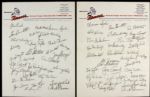 1955-57 Milwaukee Braves Press & Promotional Publications & Trinkets