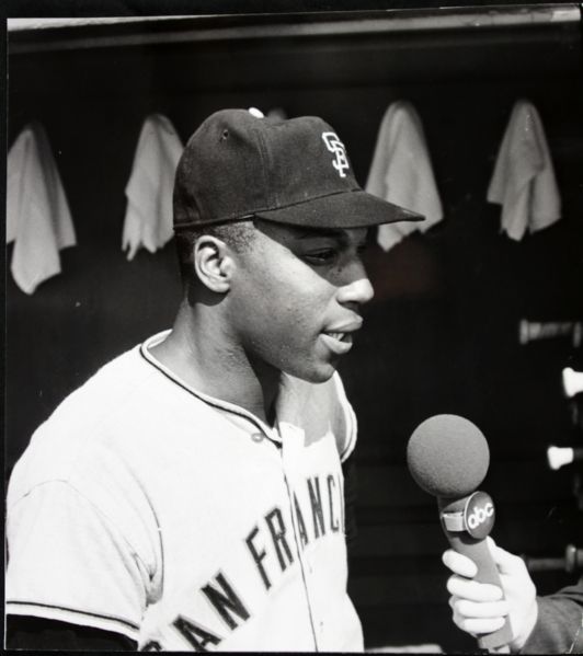 1965 Willie McCovey San Francisco Giants "The Sporting News Collection Archives" Original Type 1 Choice Jumbo Oversized Photo (TSN Collection Hologram/MEARS Photo LOA) 1:1, Unique - Lot of 2