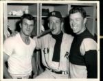 1956 World Series New York Yankees Brooklyn Dodgers "The Sporting News Collection Archives" Original Type 1 Photos (Sporting News Collection Hologram/MEARS Type 1 Photo LOA) - Lot of 38