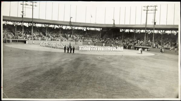 1940-55 circa Vaughn Street Park Portland PCL "The Sporting News Collection Archives" Original Type 1 7.5" x 14" Choice Jumbo Oversized Photo (TSN Collection Hologram/MEARS Photo LOA) 1:1, Unique