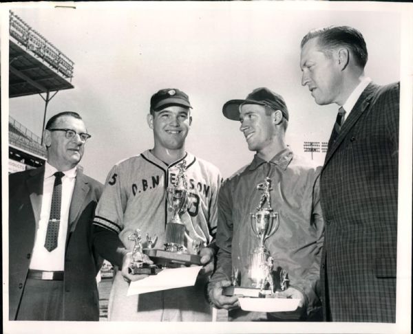 1959-65 Milwaukee Braves "The Sporting News Collection Archives" Original Type 1 Photos (Sporting News Collection Hologram/MEARS Type 1 Photo LOA) - Lot of 12