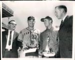 1959-65 Milwaukee Braves "The Sporting News Collection Archives" Original Type 1 Photos (Sporting News Collection Hologram/MEARS Type 1 Photo LOA) - Lot of 12