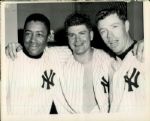1958 World Series New York Yankees vs. Milwaukee Braves TSN Collection Archives Original Type 1 Photo (Sporting News Collection Hologram/MEARS Type 1 Photo LOA) - Lot of 48