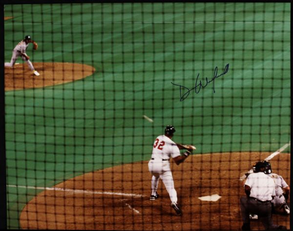 1993 Dave Winfield Minnesota Twins Signed 16" x 20" 3,000th Hit Photo - JSA