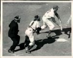 1956 World Series New York Yankees Brooklyn Dodgers The Sporting News Collection Archives Original Type 1 Photos (Sporting News Collection Hologram/MEARS Type 1 Photo LOA) - Lot of 38