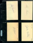 1965-78 Massive NHL Hockey Signed Collection With Index Cards Letters & Photos - Nearly 100 Autographs - JSA