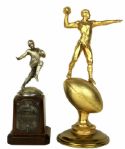 Vintage Football Trophies - Lot of 2