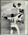 1977 World Series New York Yankees vs. Los Angeles Dodgers The Sporting News Collection Archives Original Type 1 Photo (Sporting News Collection Hologram/MEARS Type 1 Photo LOA) - Lot of 13