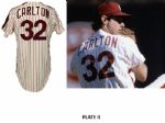 1978 Steve Carlton Philadelphia Phillies Home Jersey Cap & Undershirt (MEARS A10)