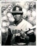 1980 Rod Carew California Angels "The Sporting News Collection Archives" Original 8" x 10" Photo (Sporting News Collection Hologram/MEARS Photo LOA)
