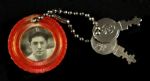 1940s Dom DiMaggio Boston Red Sox Keychain