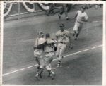 1957 Milwaukee Braves New York Yankees World Series The Sporting News Collection Archives Original Type 1 Photos (Sporting News Collection Hologram/MEARS Type 1 Photo LOA) - Lot of 28