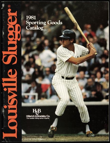 1981 Louisville Slugger Sporting Goods Catalog