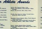1953 Ray Nitschke Personal Proviso High School Athletic Banquet Program - Family Letter Green Bay Packers Legend