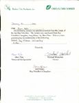 1971 We Love Ray Nitschke Pin From Nitschke Estate With Signed Family Letter Green Bay Packers Legend