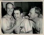 1946 World Series St. Louis Cardinals vs. Boston Red Sox The Sporting News Collection Archives Original Type 1 Photo - Lot of 27 (Sporting News Collection Hologram/MEARS Type 1 Photo LOA)