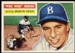 1956 Pee Wee Reese Brooklyn Dodgers Topps #260 Card 