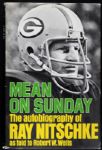 Ray Nitschke Green Bay Packers Signed "Mean on Sunday" Autobiography - JSA